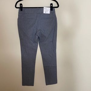 trixie + lulu  grey modern ankle dress pants